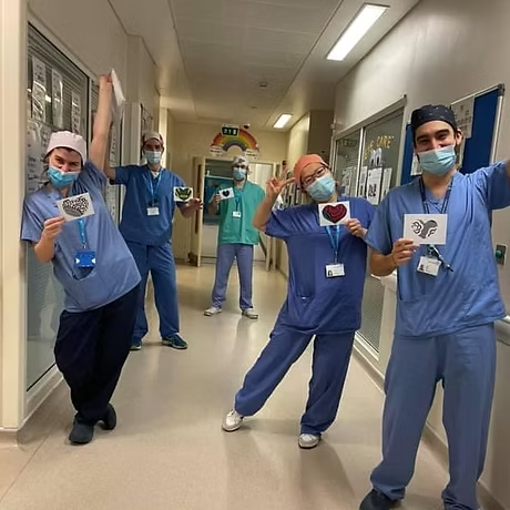 Frontline NHS coverings